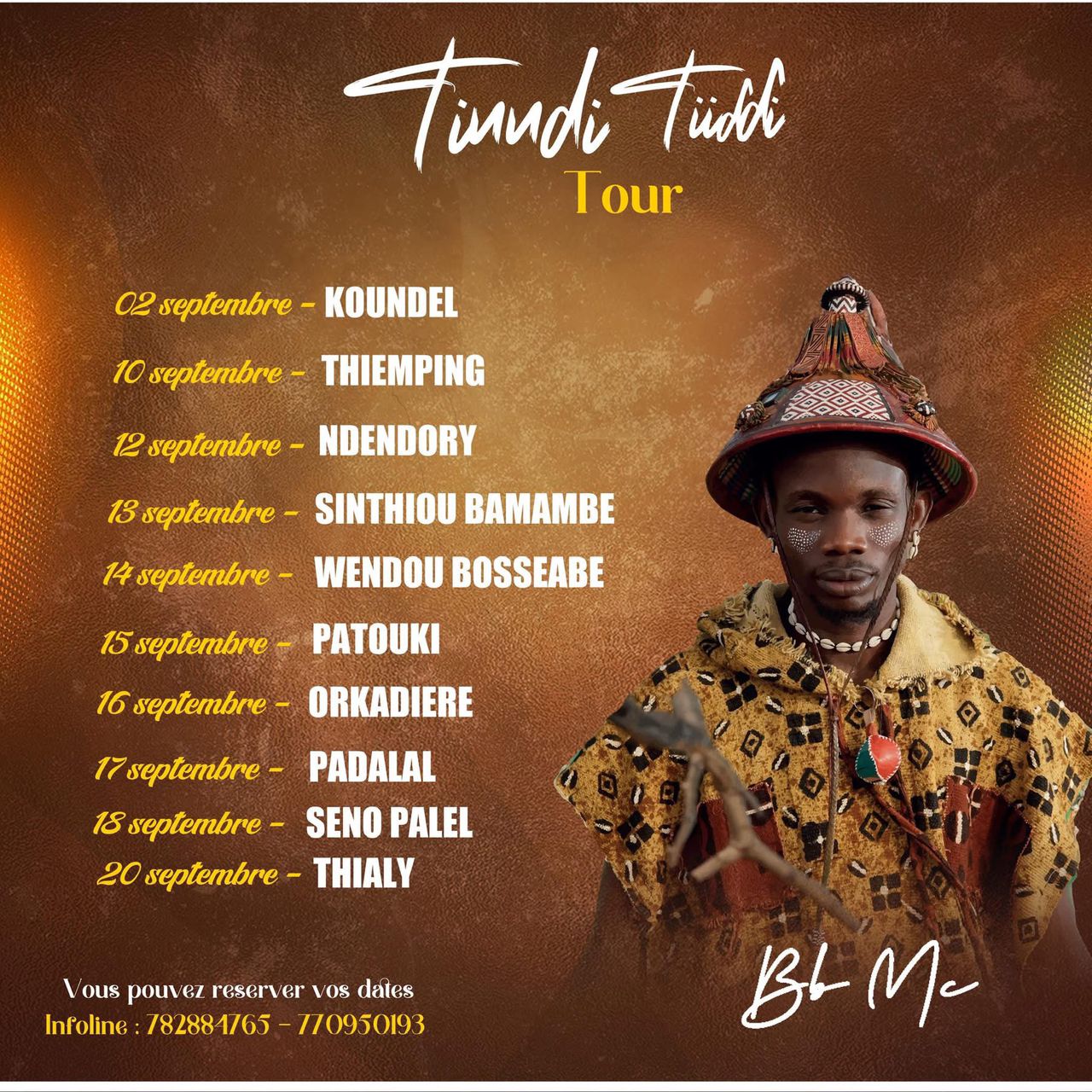 Tournée Tinndi Tiiɗɗi 2025