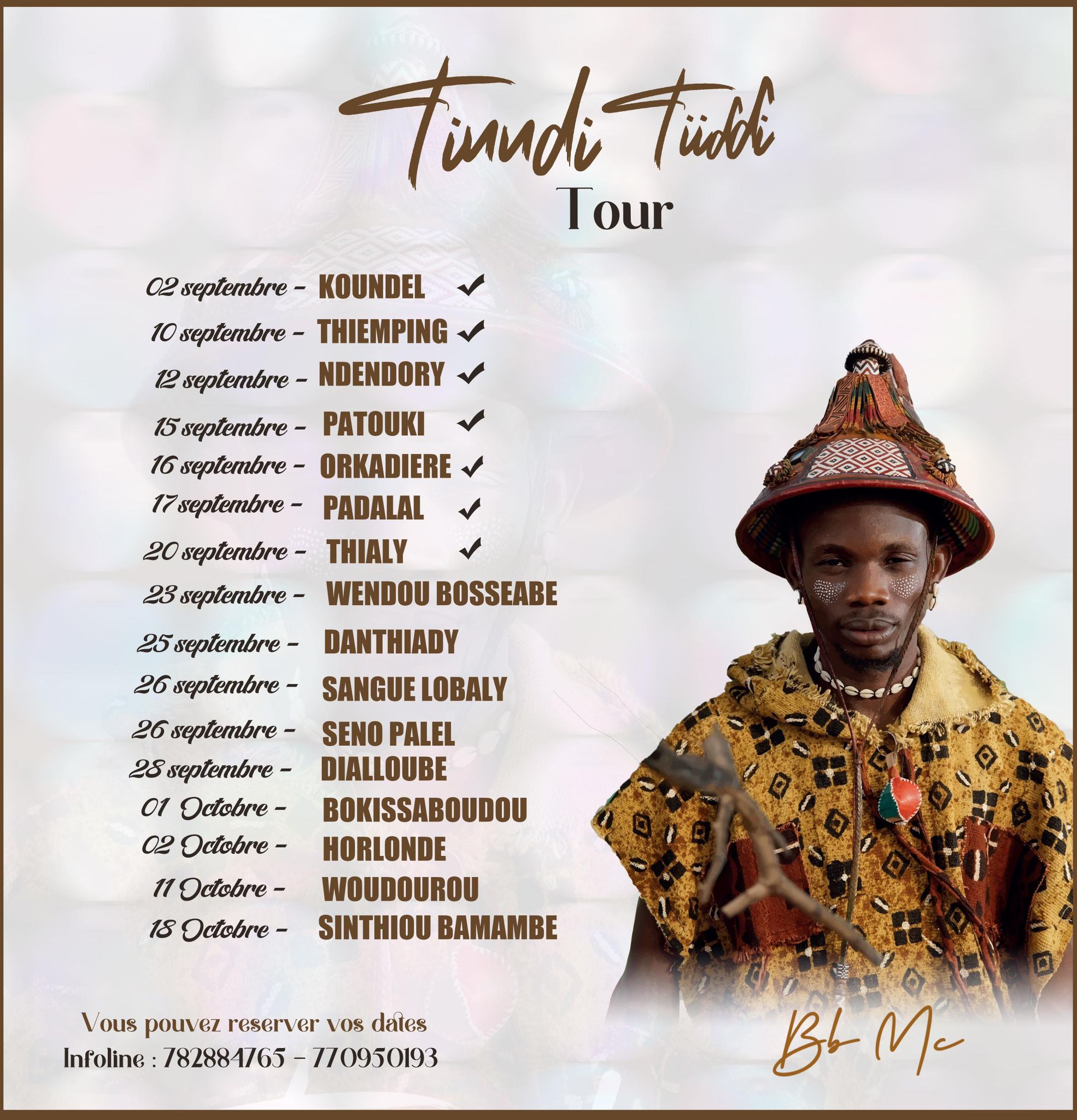 Tour Album Tinndi Tiiɗɗi
